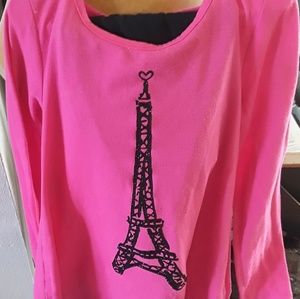 Justice Paris pants and shirt size 10.